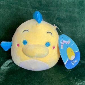 ADORABLE Original Squishmallows Disney Flounder 5” Plush